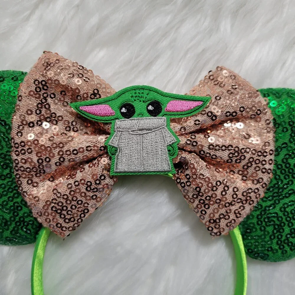 Baby Yoda Minnie Mouse Ears